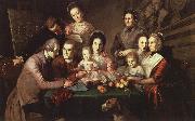 Charles Wilson Peale The Peale Family painting